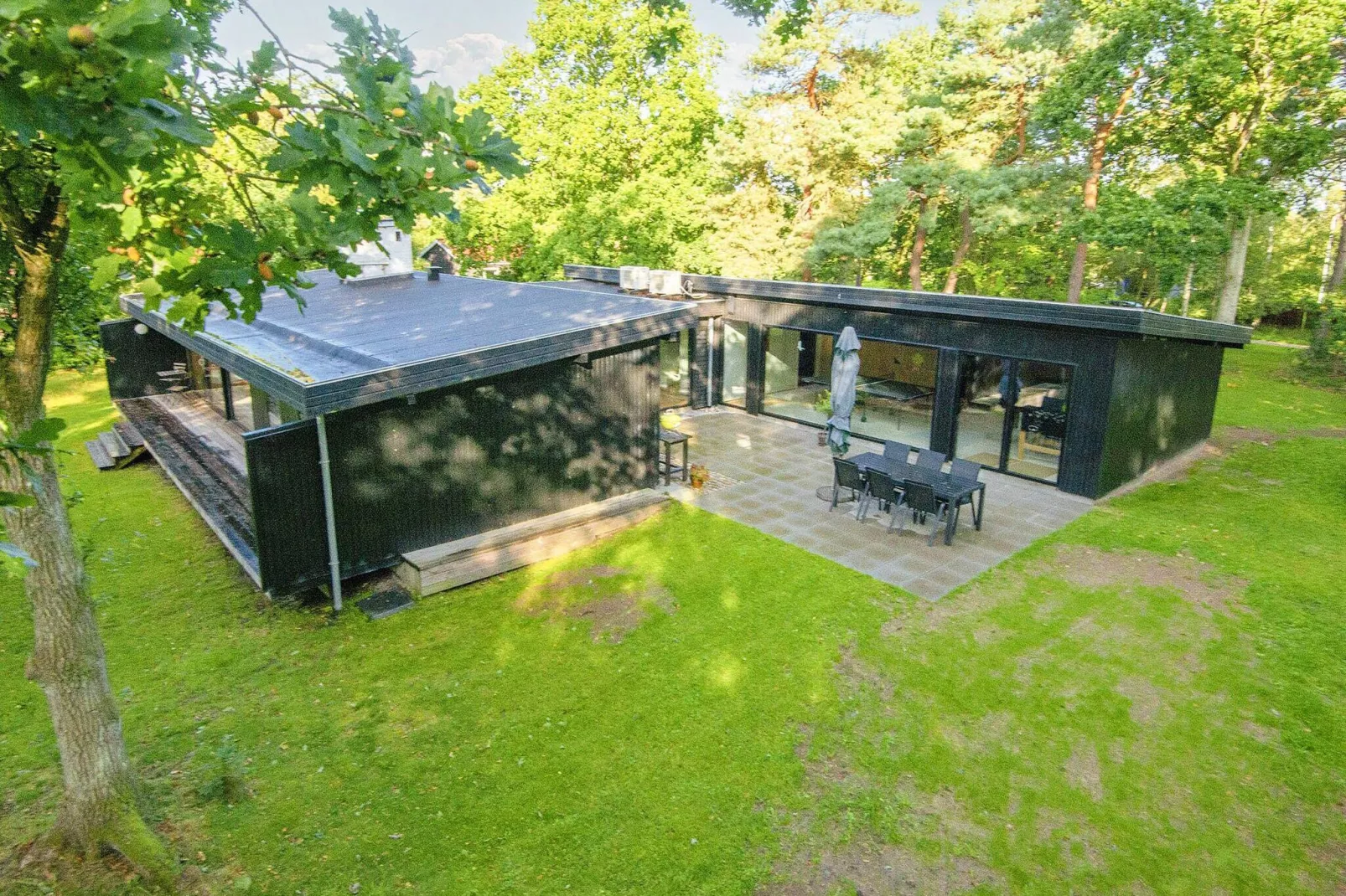 5 sterren vakantie huis in Knebel-Buitenlucht