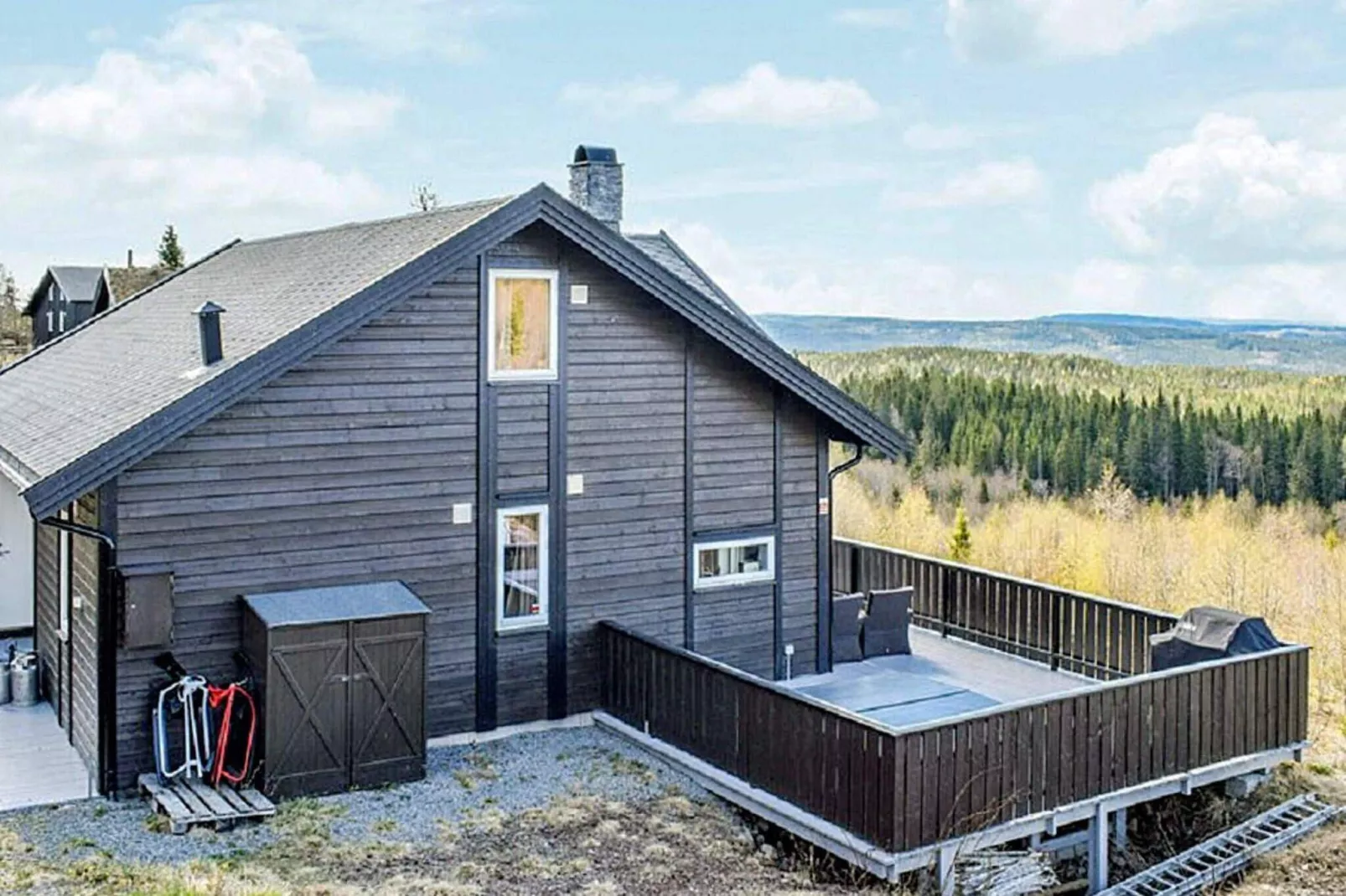 4 sterren vakantie huis in Fall-By Traum-Buitenlucht