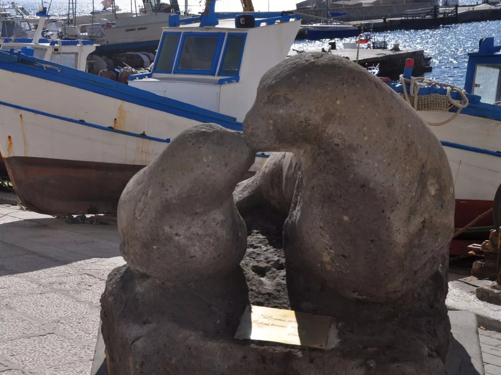 Marettimo' Wohnung in Strandnähe-Buiten