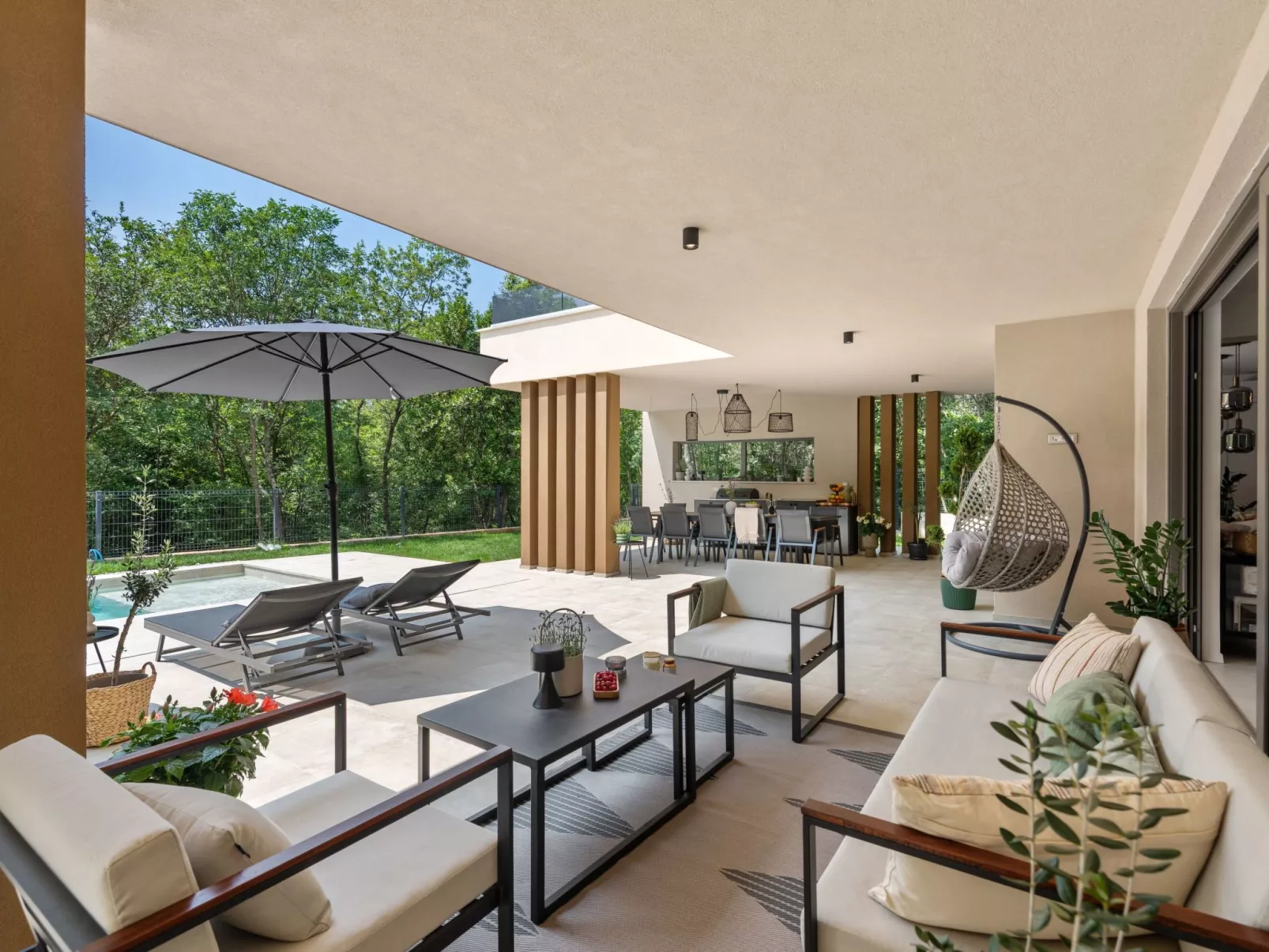 Luxuriöse Waldvilla mit beheiztem Pool in Kroatien-Image-tags.info