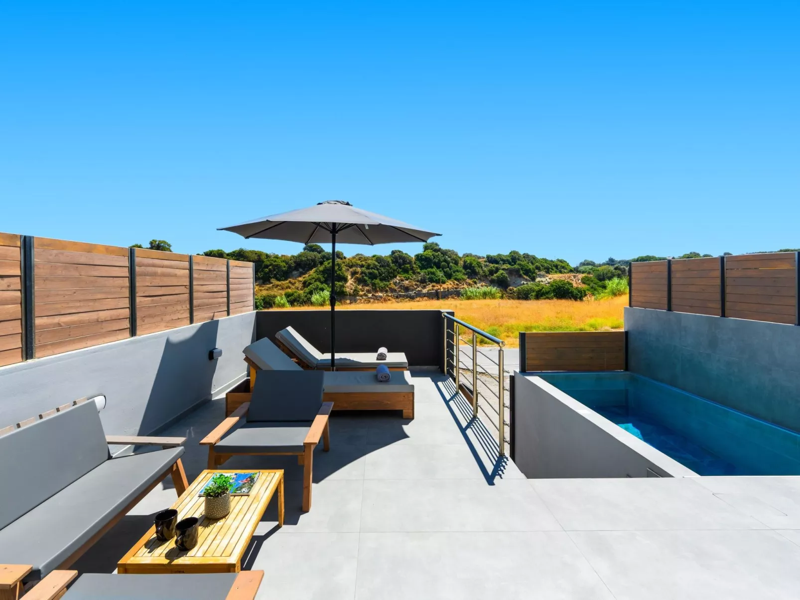 Armonikon Pool Villa 1-Buiten