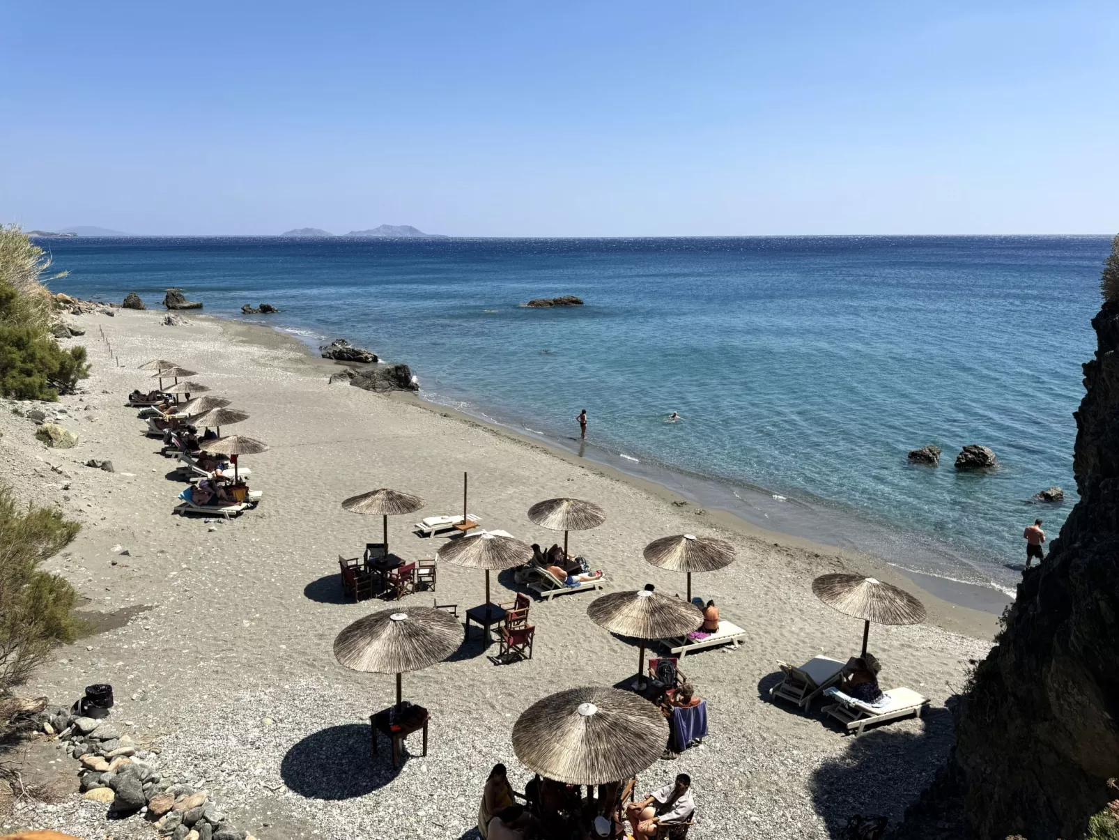 Am Strand "Anatolika cottage"-Buiten