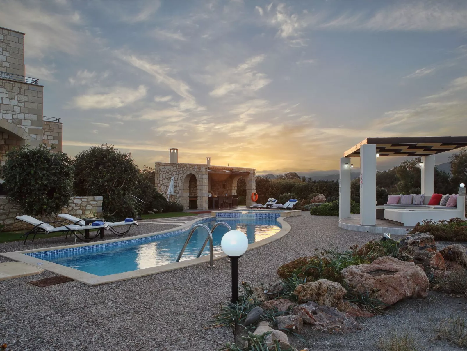 In Kolimvari mit privatem Pool-Buiten