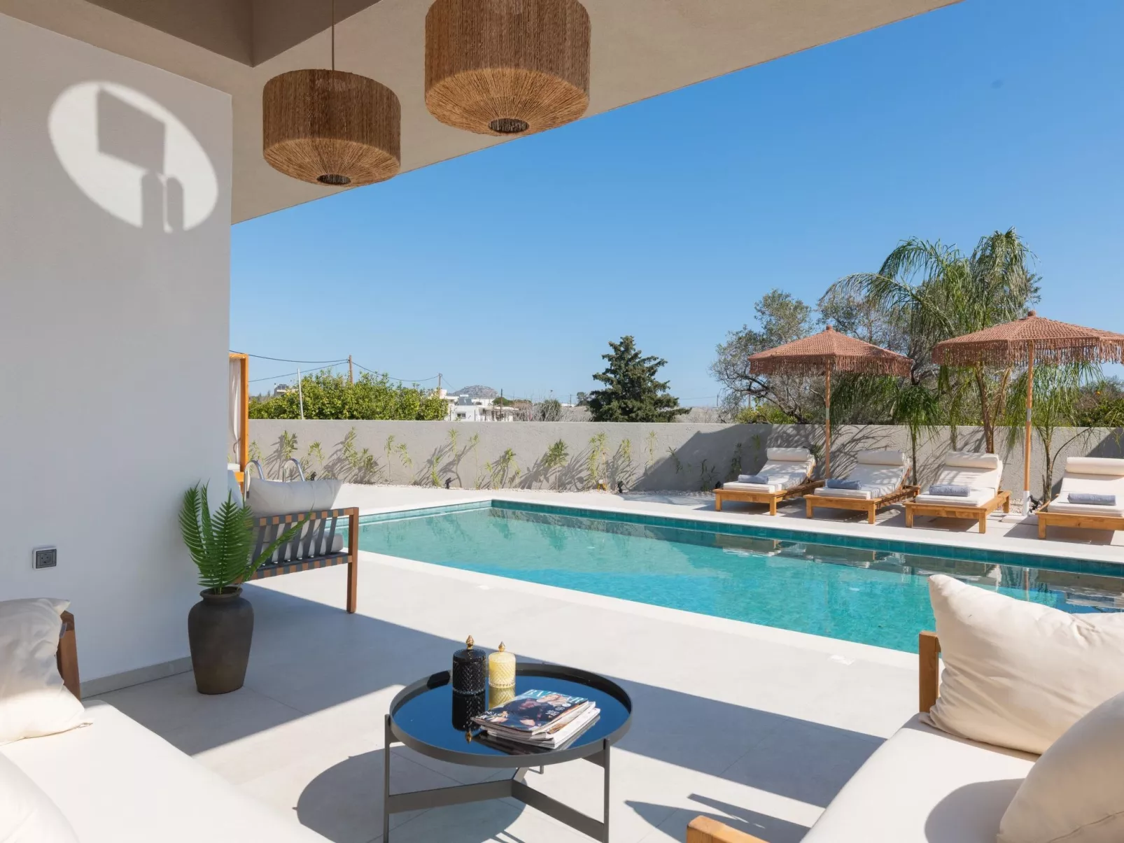 Golf Beach Villa in der Nähe von Afantou Beach-Binnen