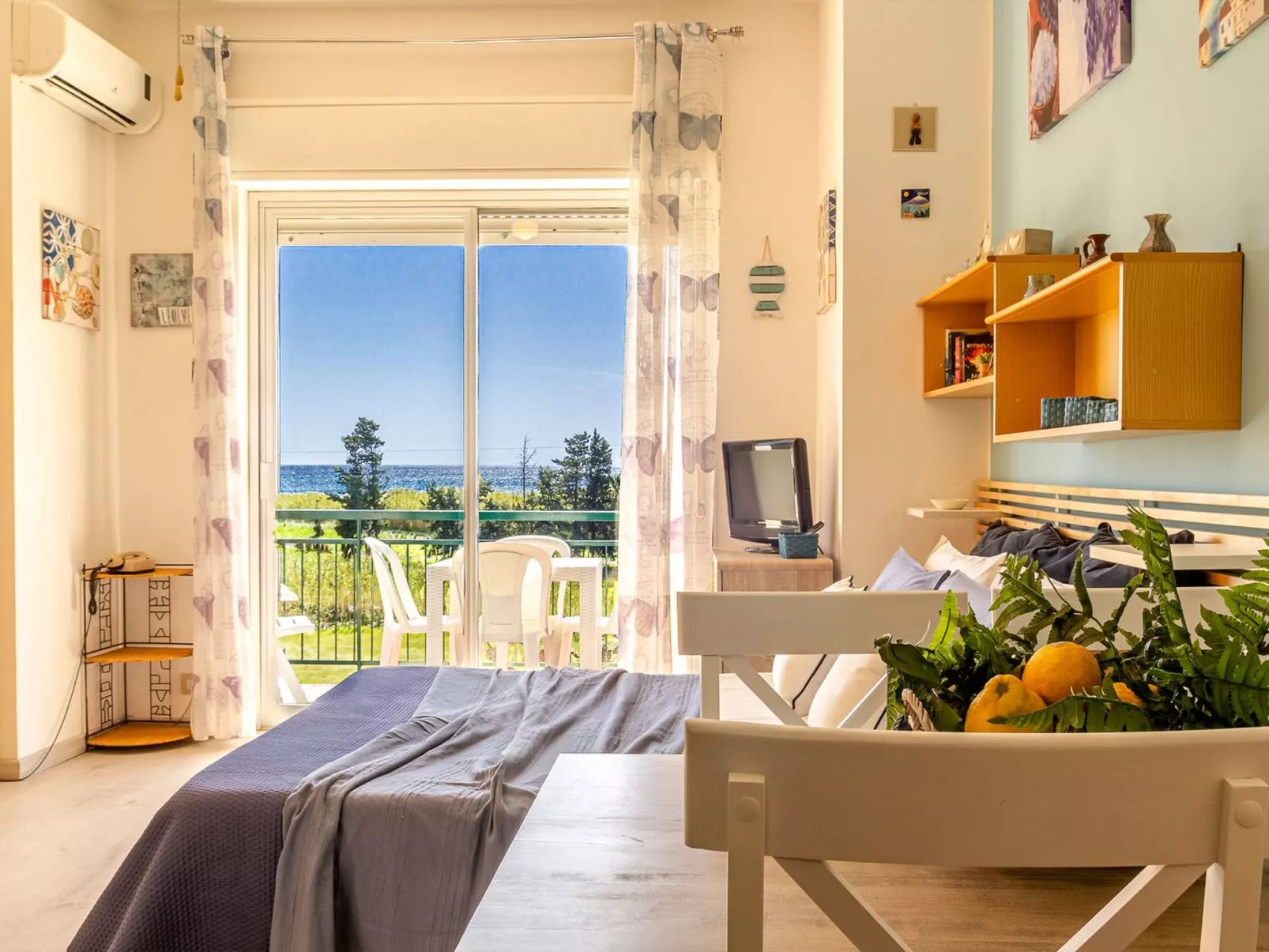 Studio mit Korallenblick in Chianchitta-Pallio