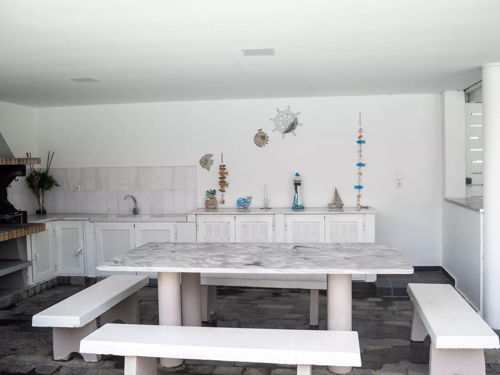 Ferienvilla Madia in Strandnähe-Buiten