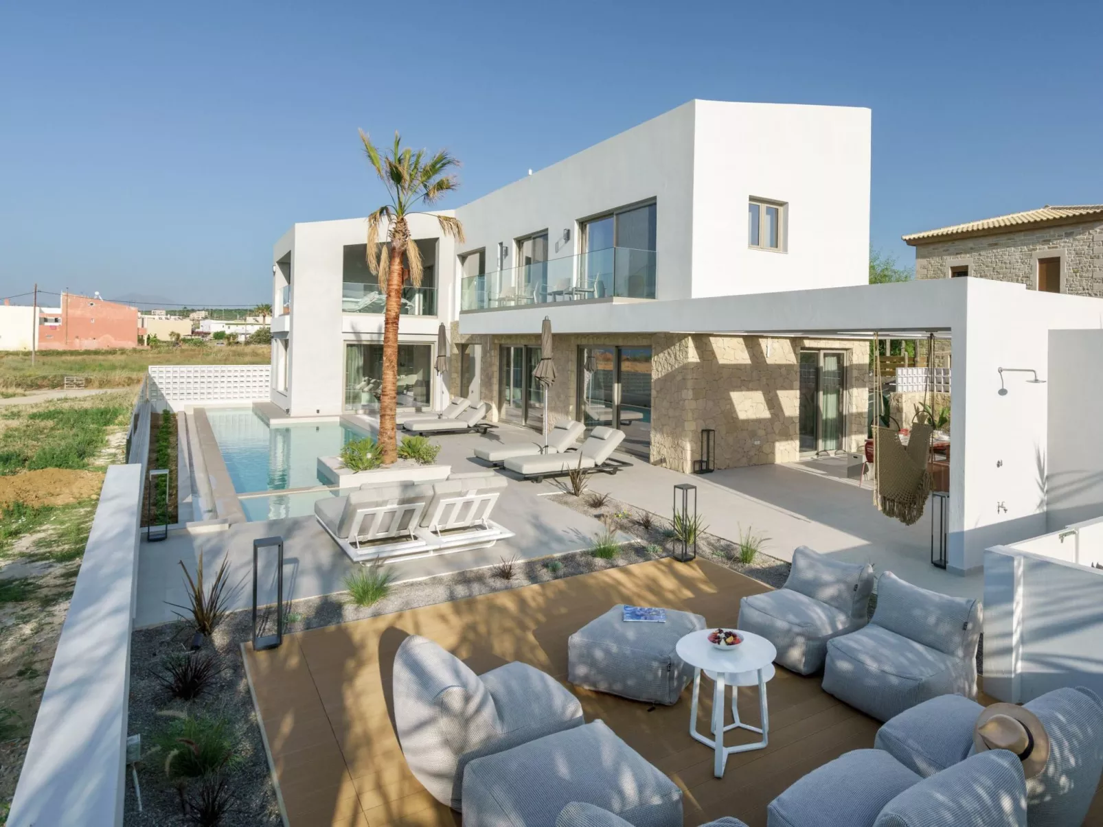 Villa am Strand, beheizter Pool, Playarea, Whirlpool-Binnen