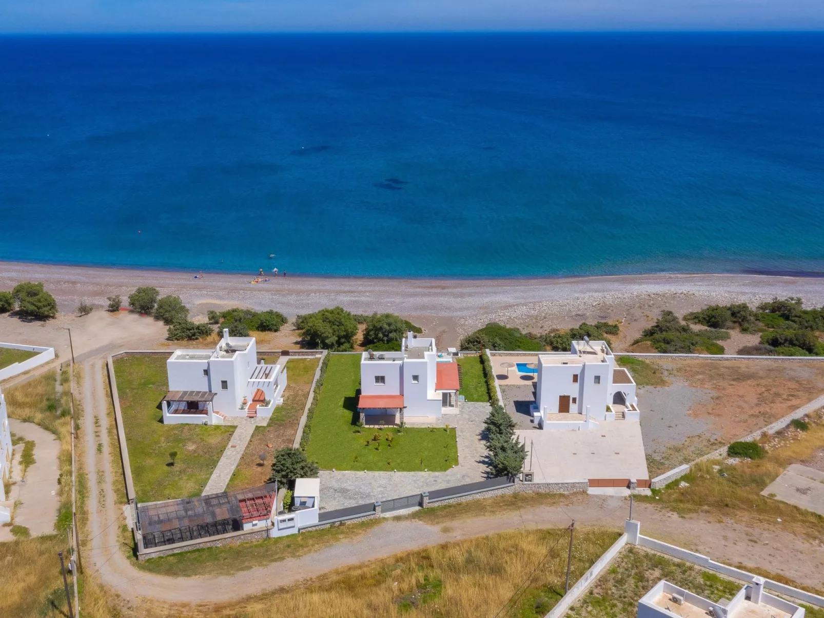 Villa Sevil mit Meerblick-Buiten