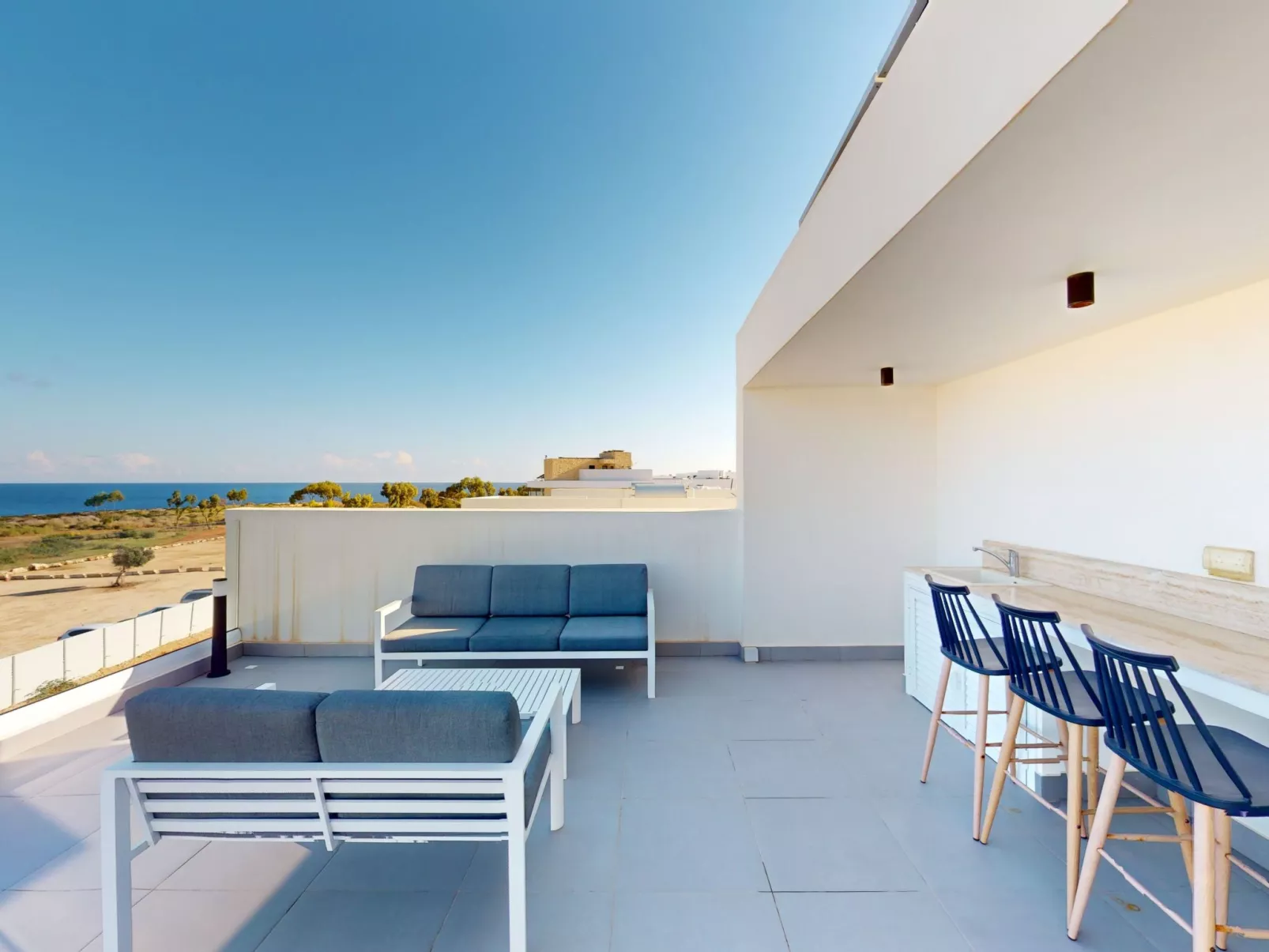 Periyiali Resort - Seitlicher Meerblick Villa Ektoras- 40-Binnen