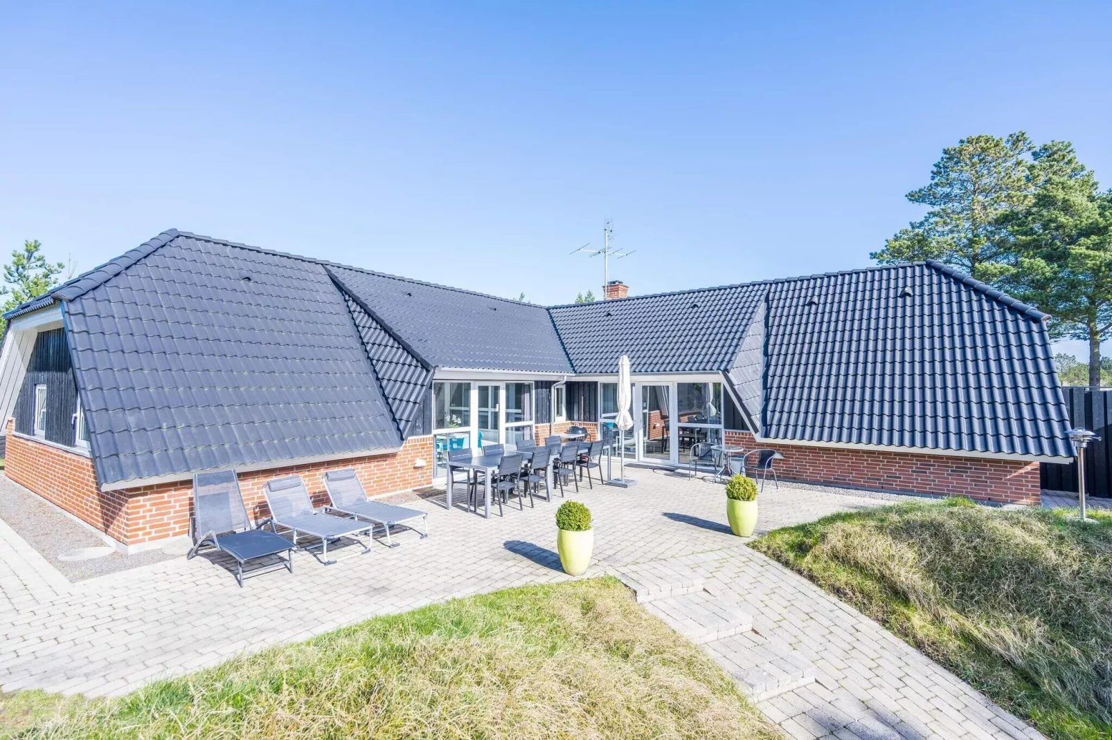 5 sterren vakantie huis in Blåvand-Buitenlucht