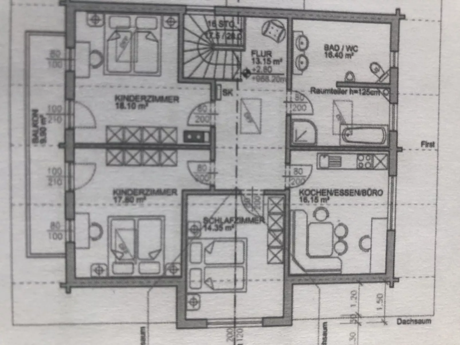 Villa mit Garten, Terrasse und Grill-Binnen