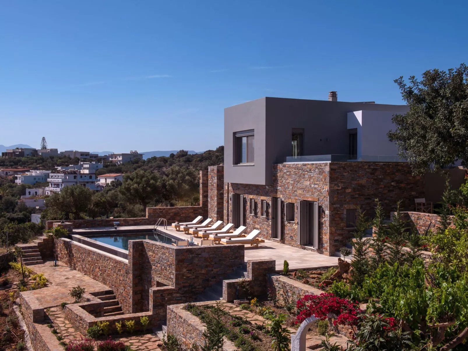 Haus in Agios Nikolaos mit außergewöhnlicher Aussicht