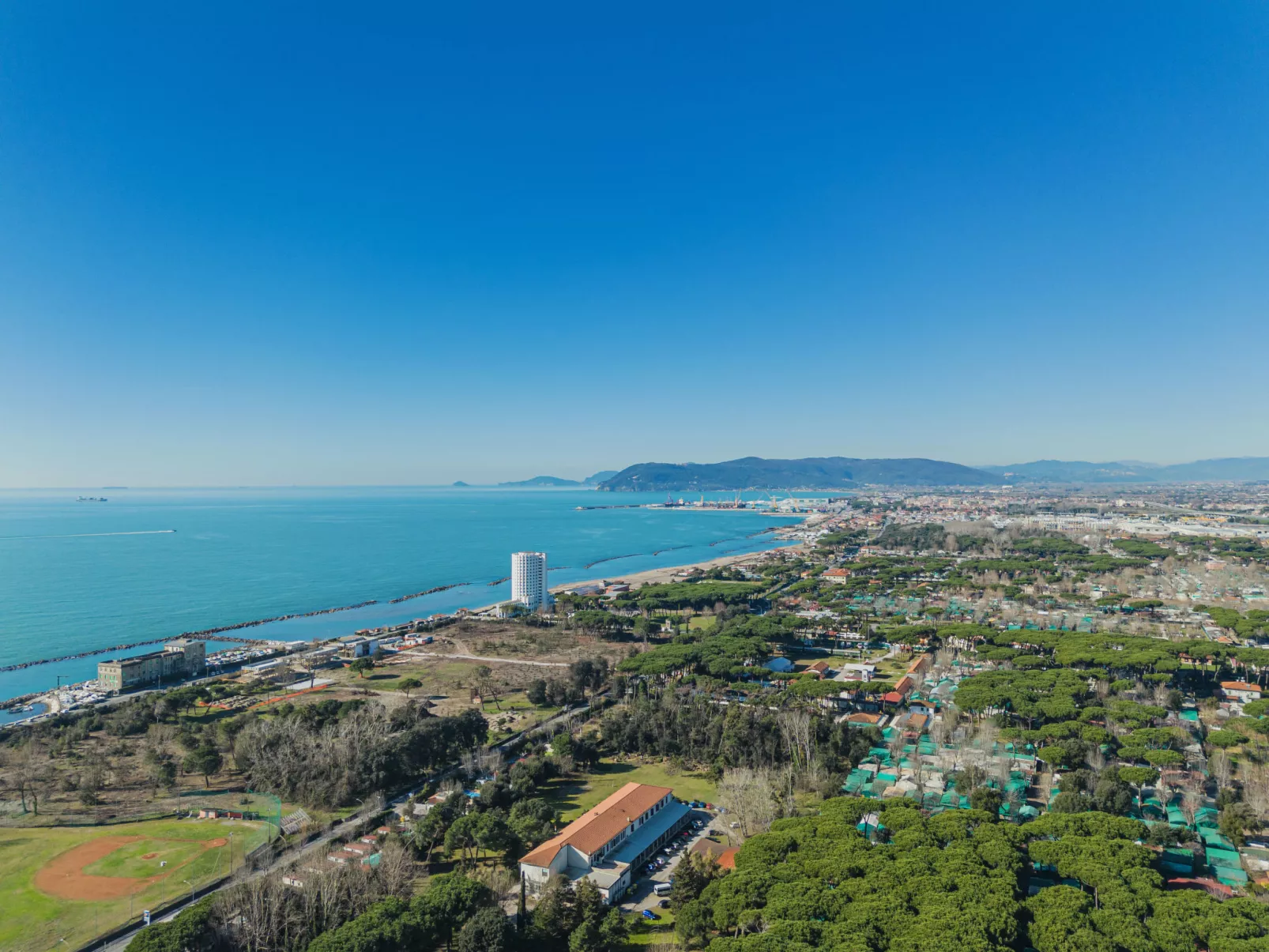 Wohnung 'Settimo Cielo7' mit Schwimmbad-Omgeving