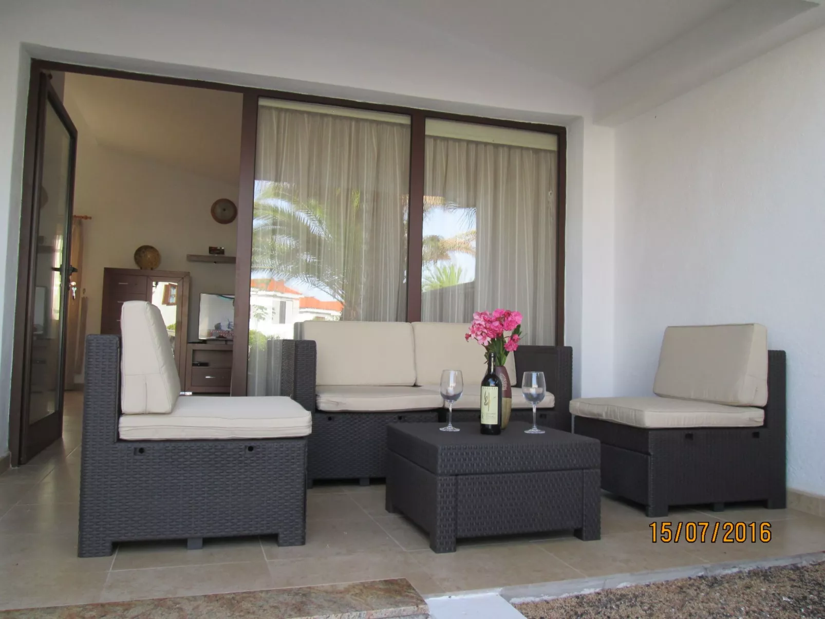 Wohnung "la Palmera" mit privatem Garten-Binnen