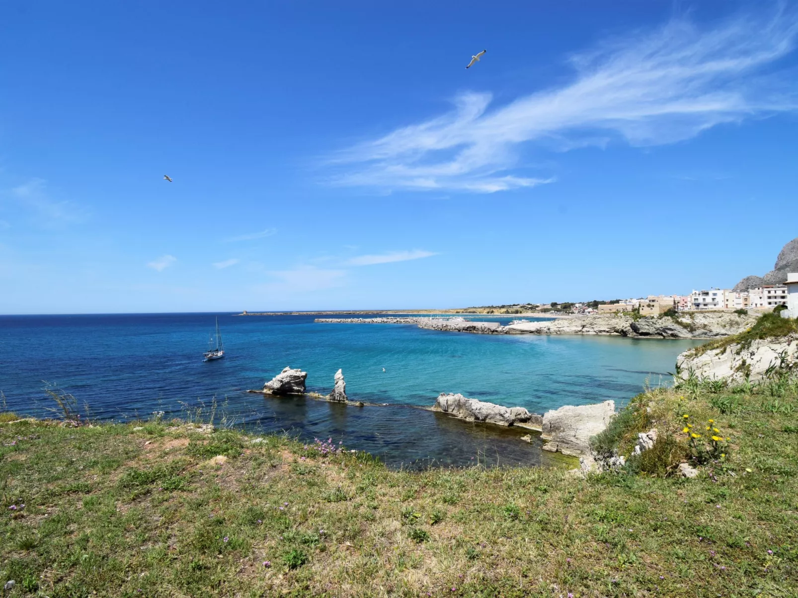 Luxuriöse Flucht mit Meerblick-Omgeving