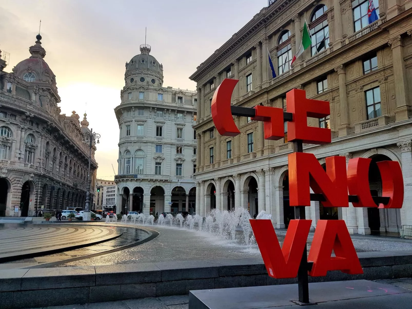 In Molo, Piazza De Ferrari in der Nähe