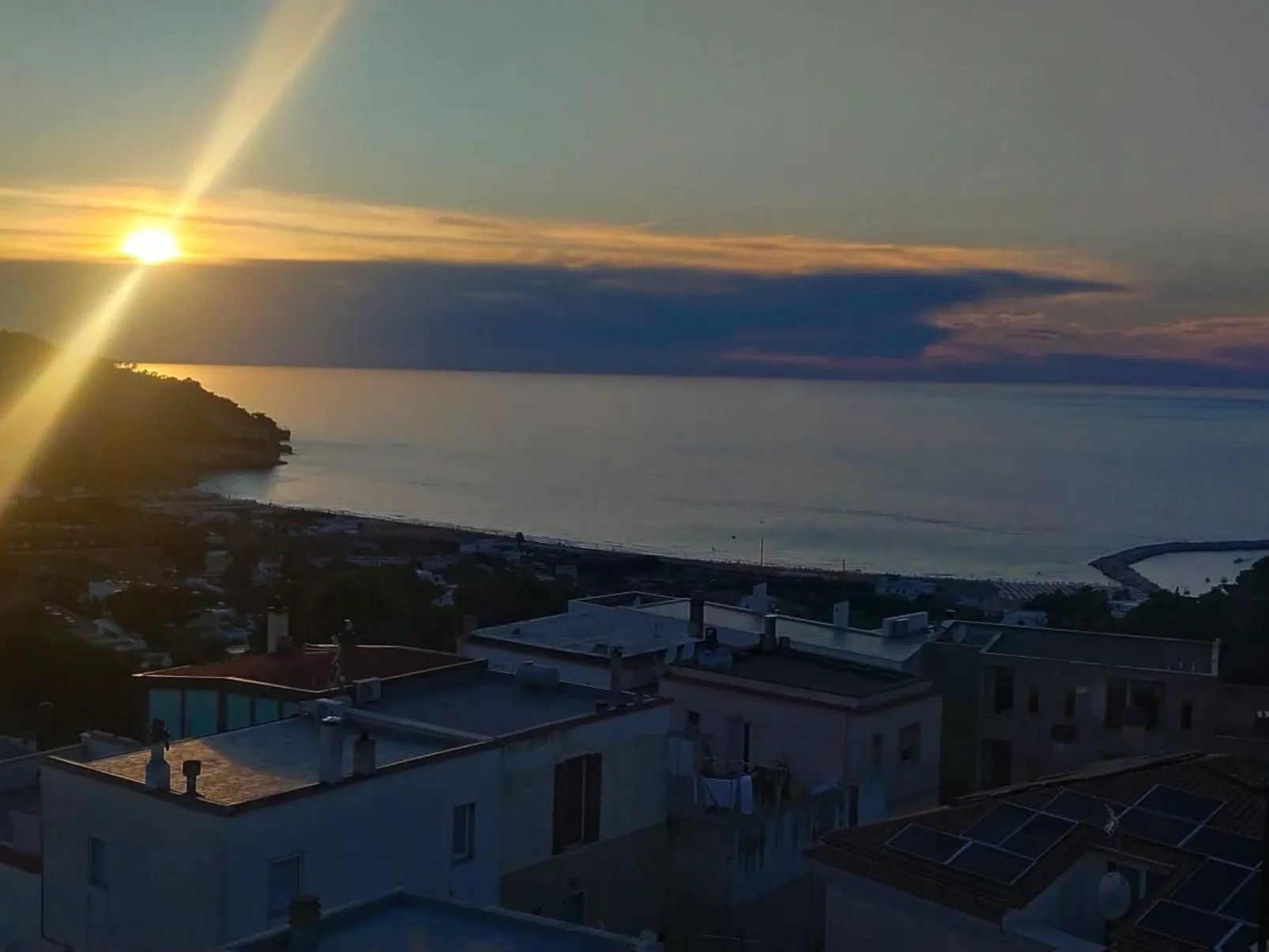 Atemberaubender Blick auf die Bucht von Peschici