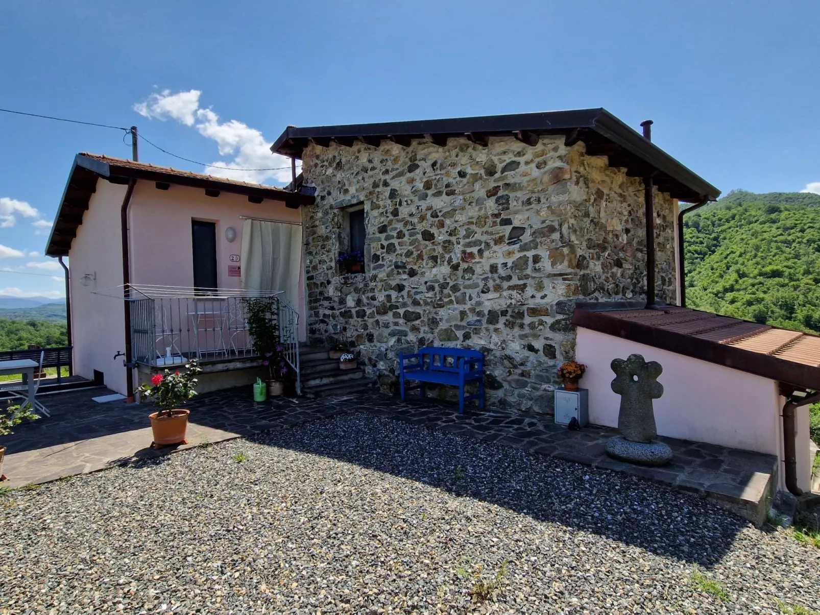 Mini-Appartement Casa Colombana mit Panoramablick