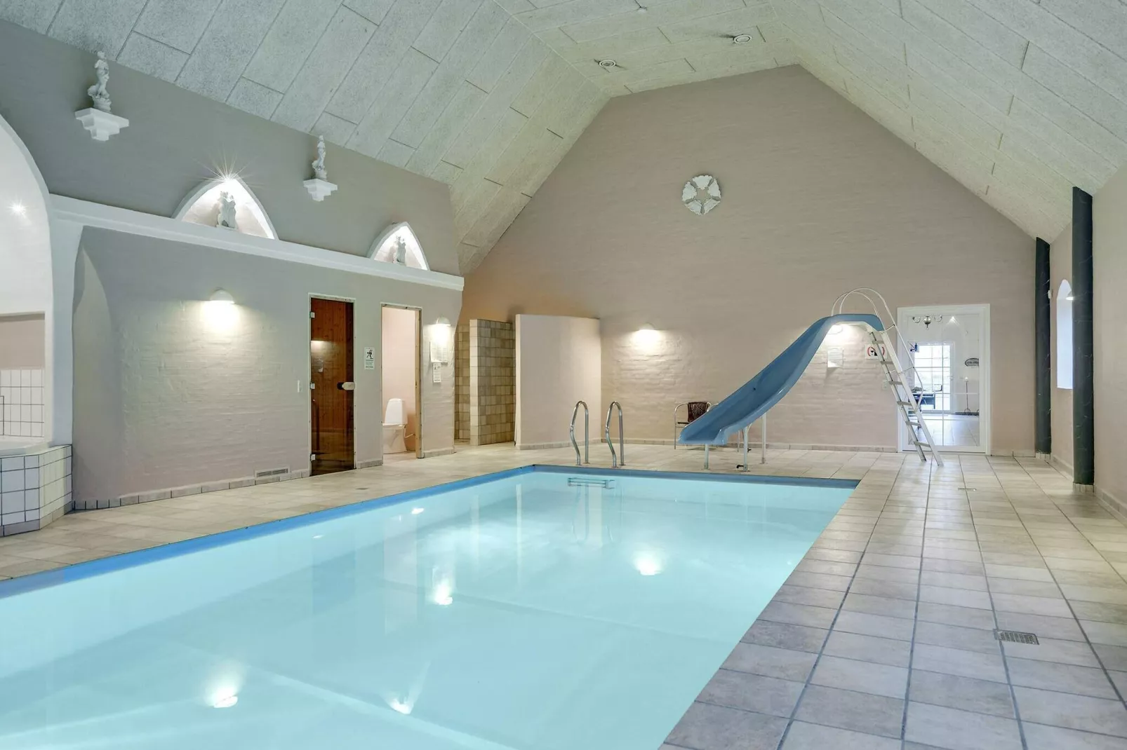 5 sterren vakantie huis in Spøttrup-Zwembad