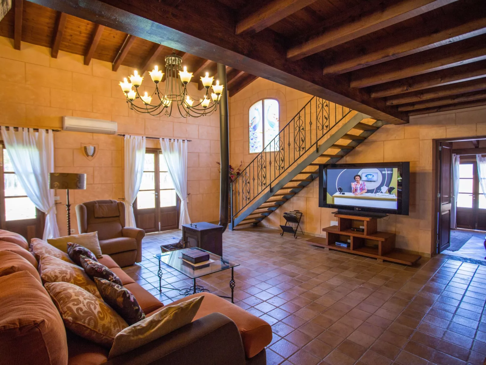 Finca mit Tennisplatz und Schwimmbad