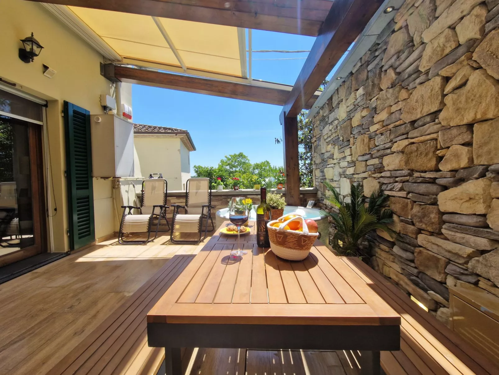 Papalino Charmantes Haus-Buiten