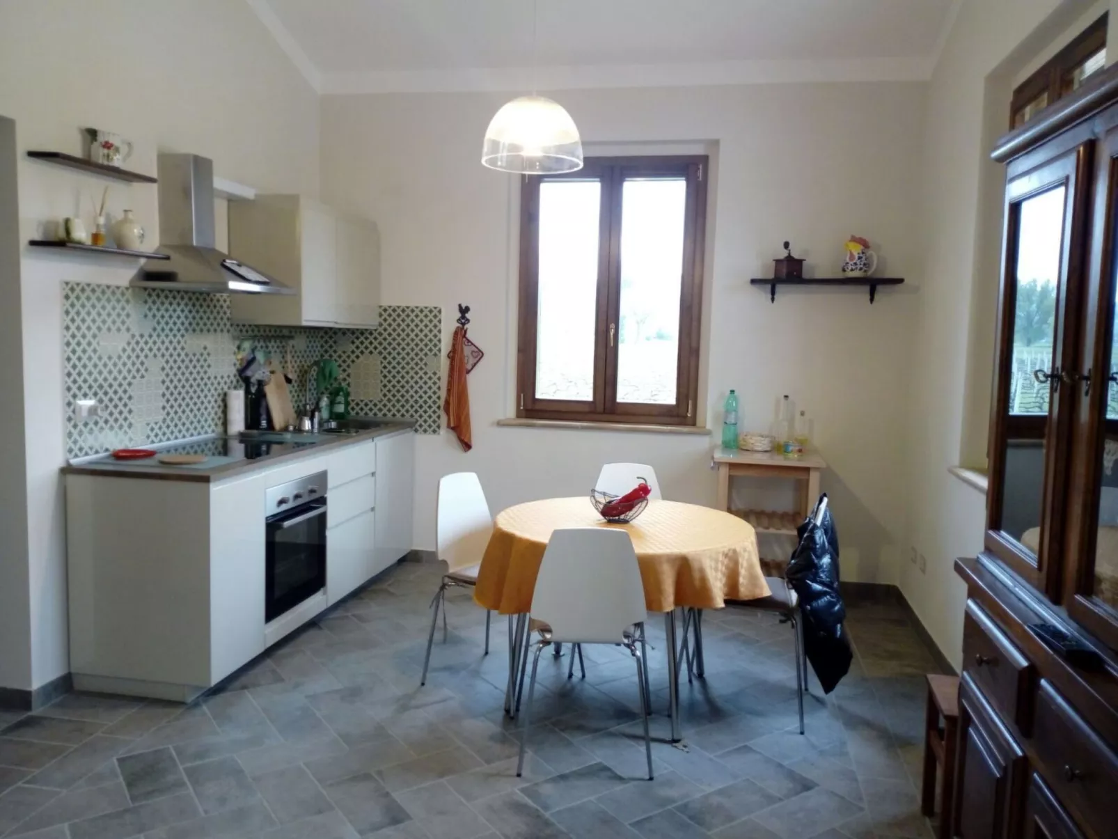 In den Weinberg eingetaucht