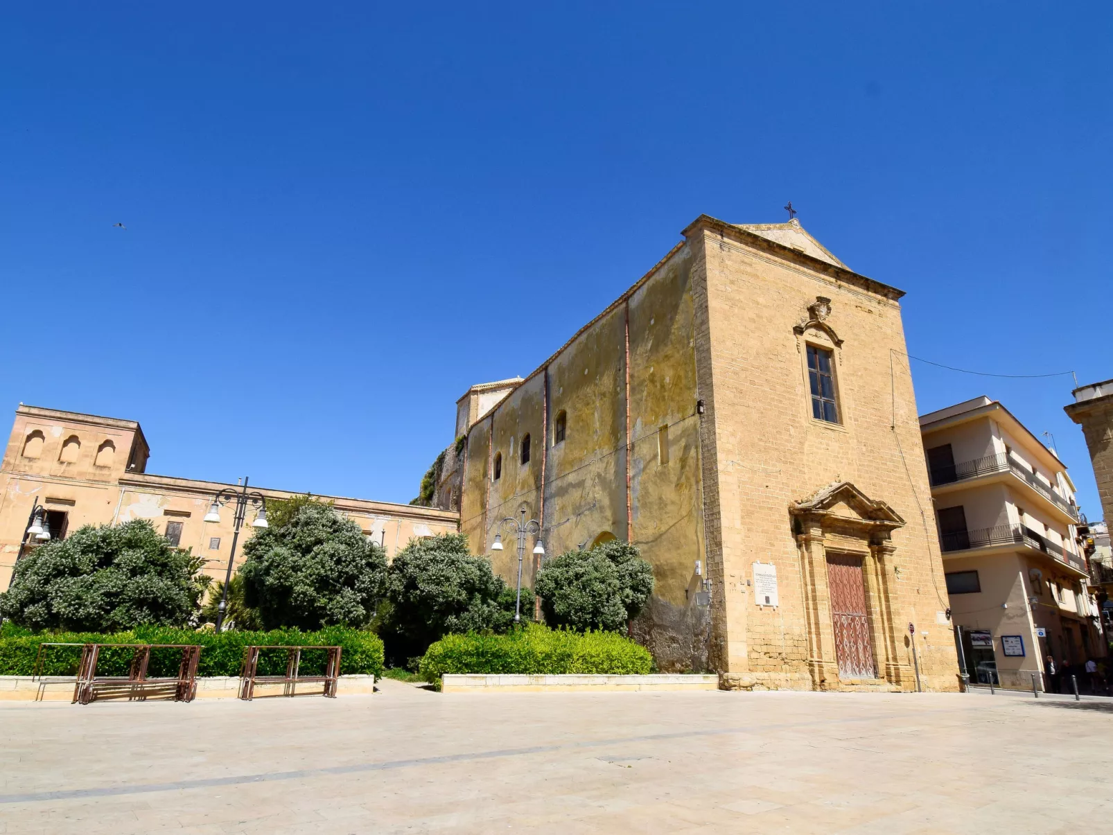 Wohnung in Sciacca mit Grill und Garten-Omgeving