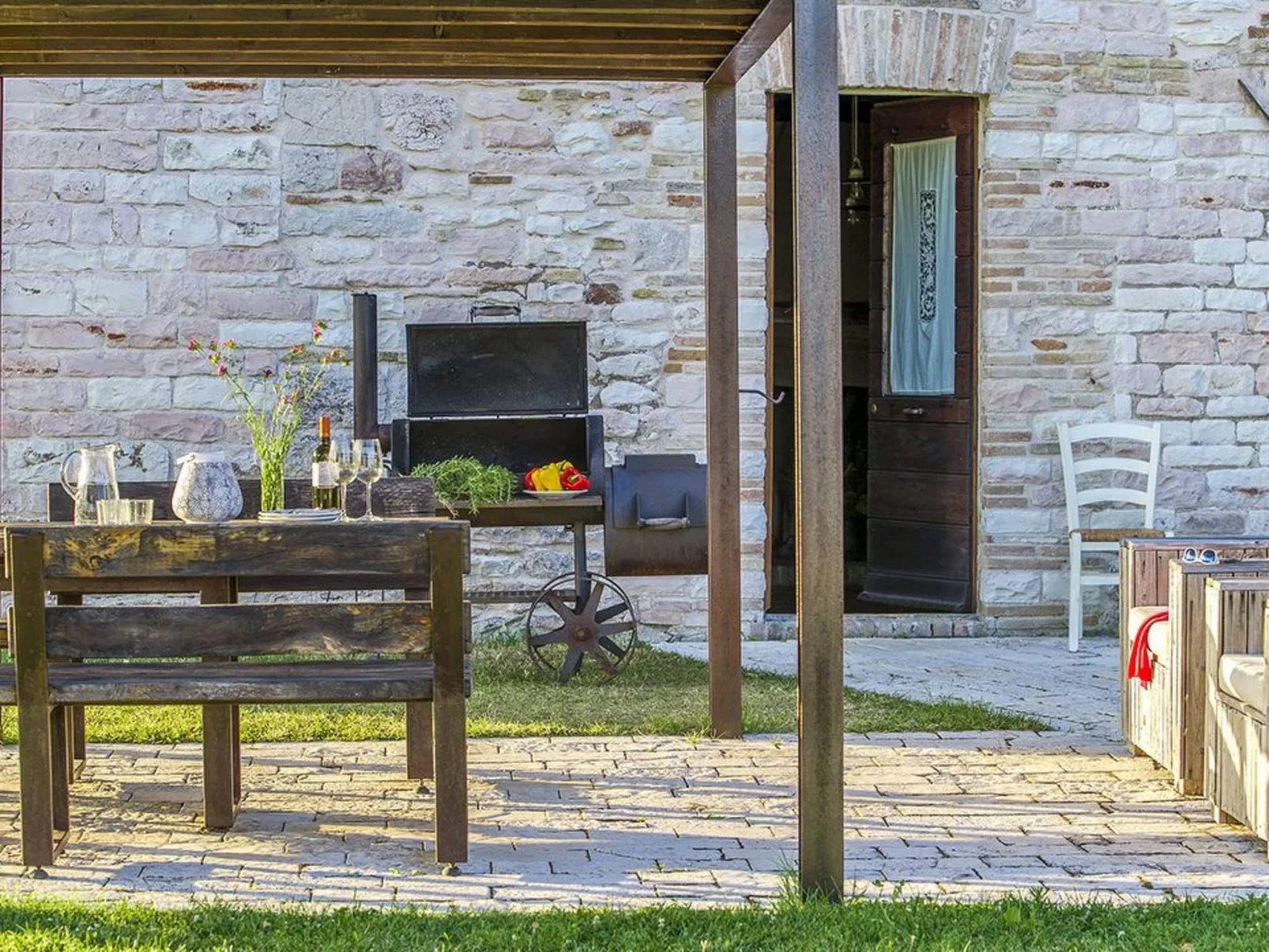 Ferienvilla 'Checello' mit privatem Pool