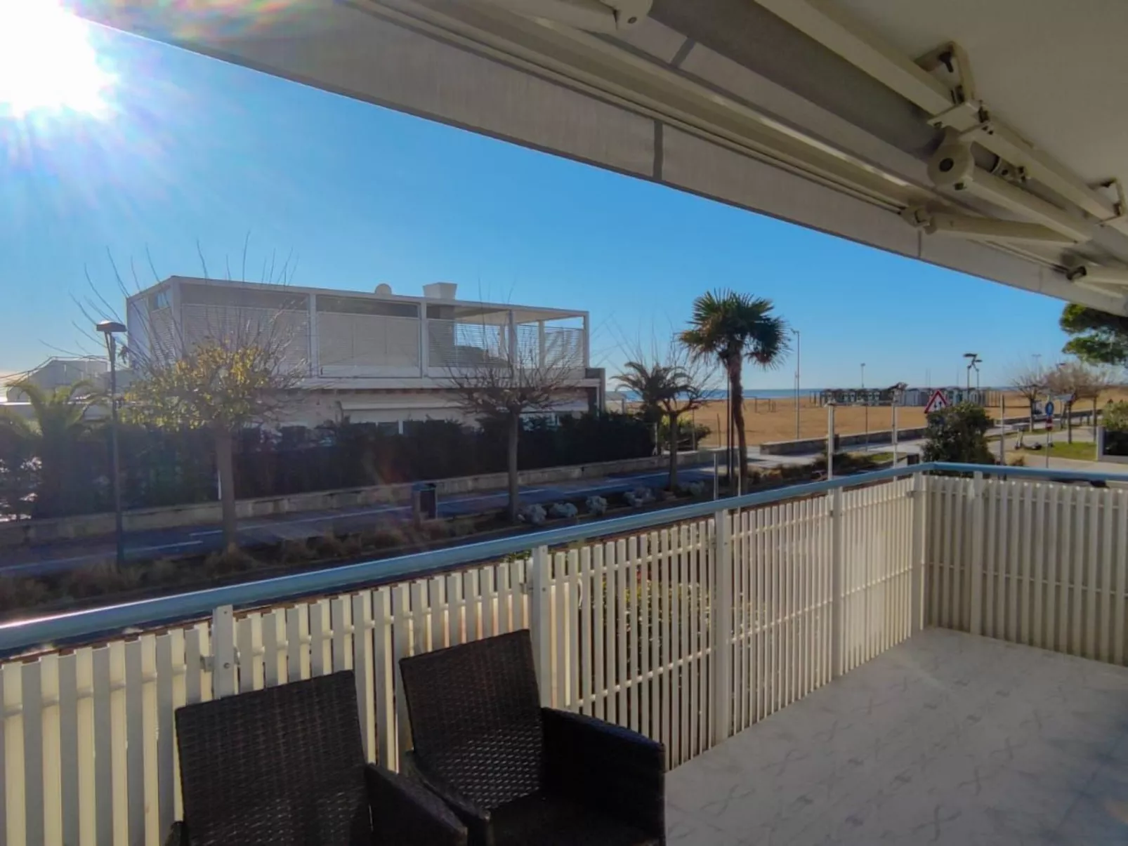 Wohnung "Villa Miami" mit Balkon im ersten Stock