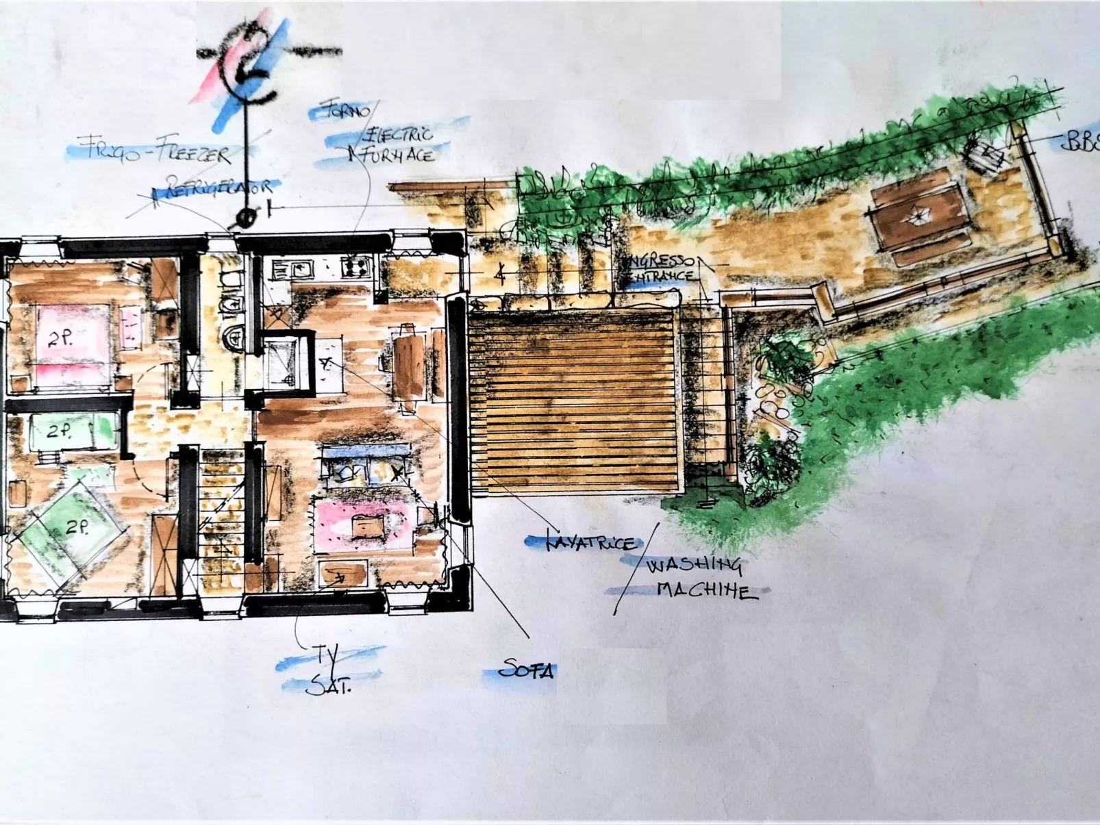 Charmantes Bauernhaus in Penna San Giovanni
