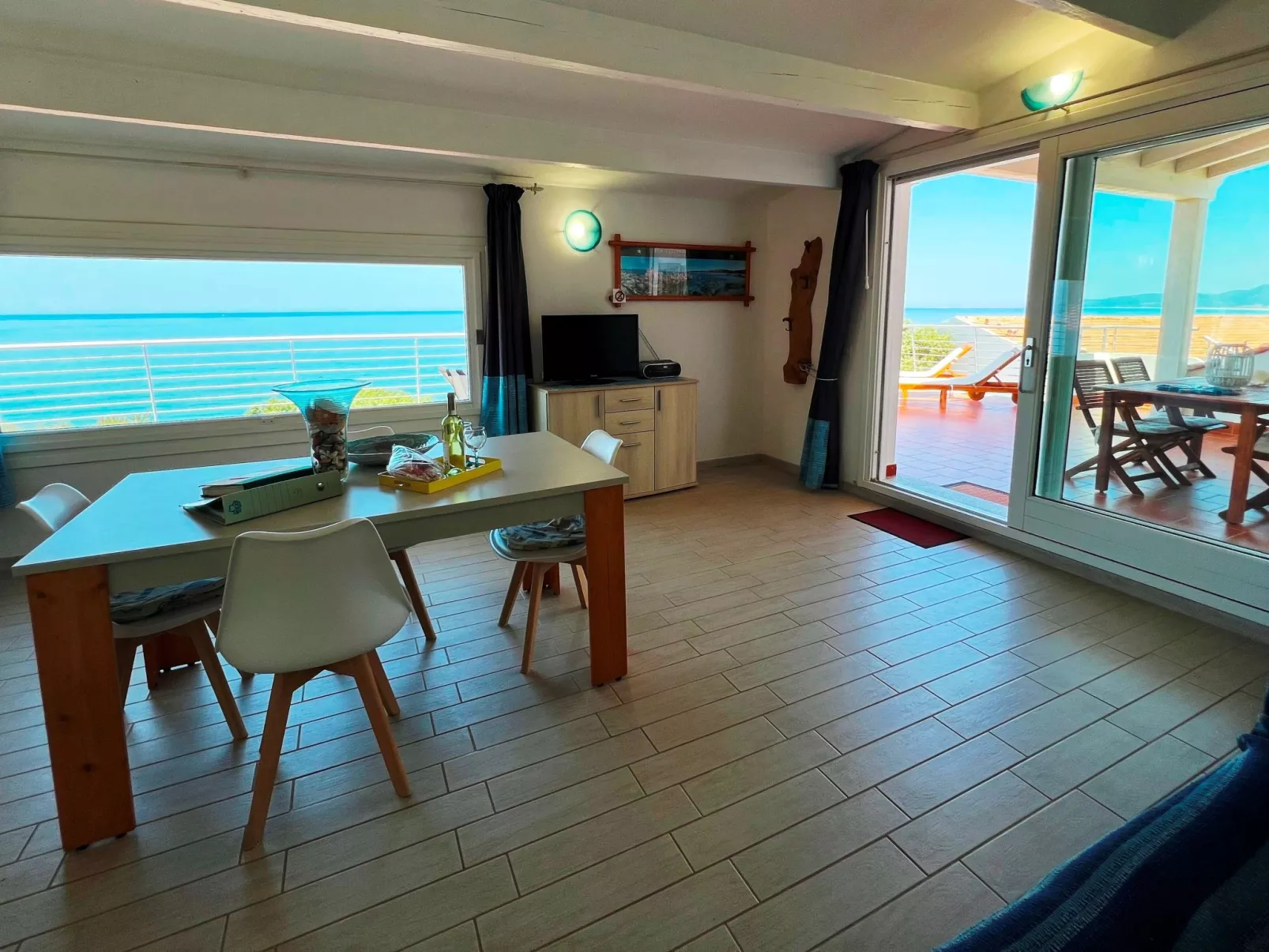 Schöne und private Wohnung am Meer - Binnen