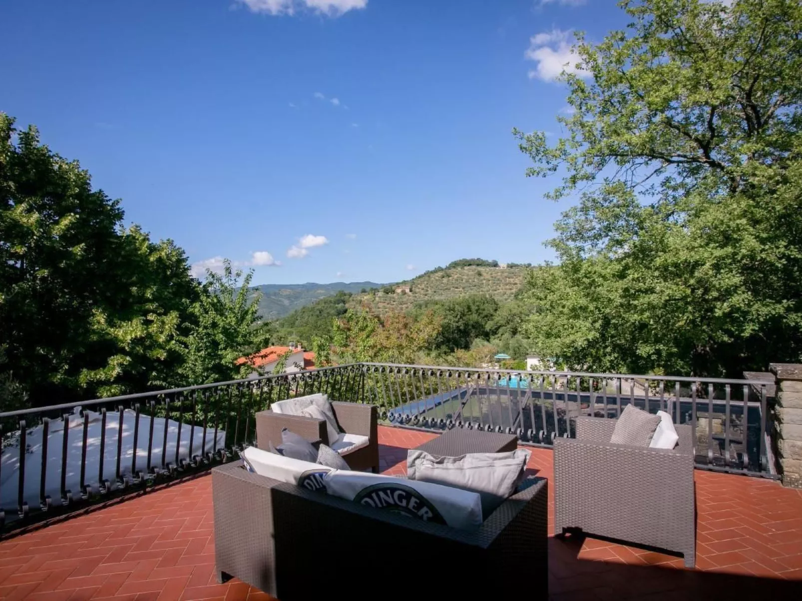 Schönes Appartement in Orzale mit Garten, Grill und Terrasse