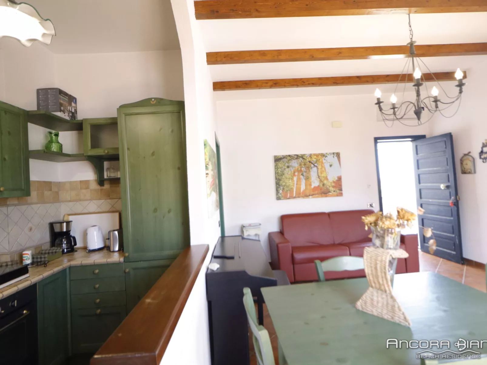 Appartement in Marchesana mit Großer Terrasse