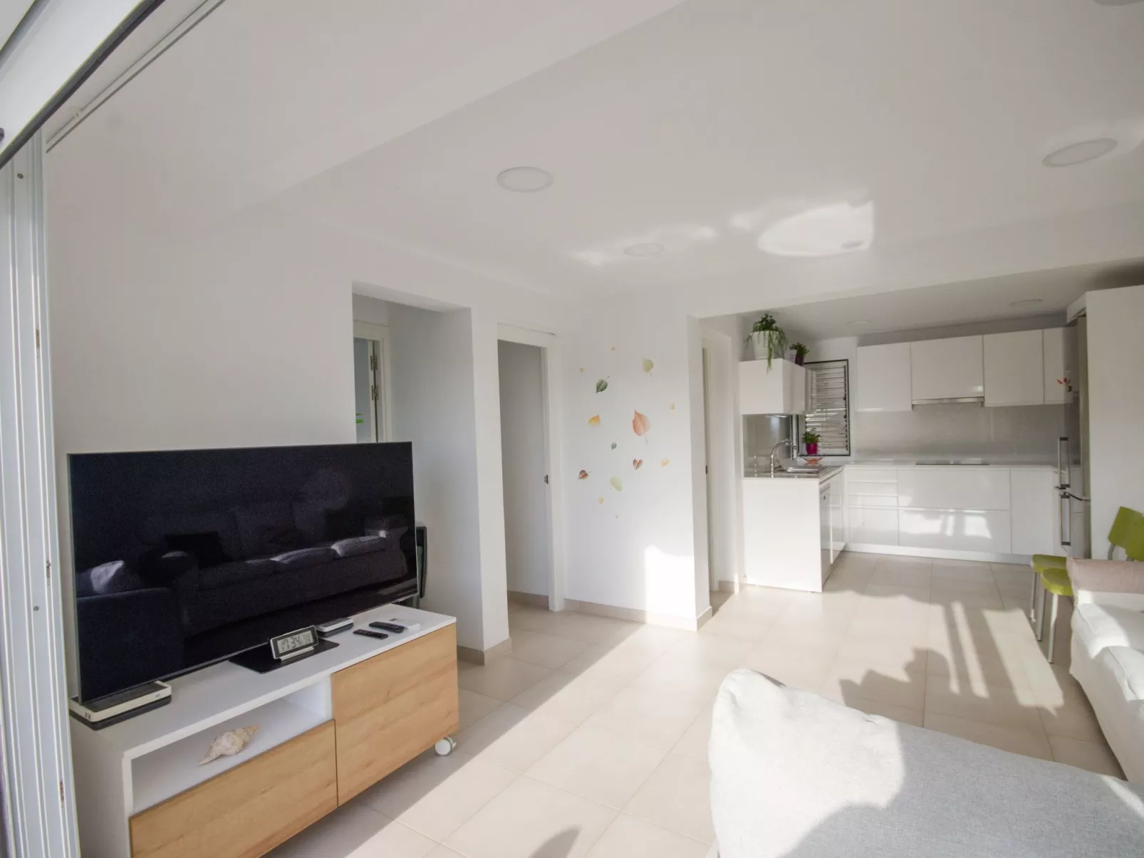 Terrassenwohnung mit zwei Schlafzimmern am Strand-Binnen