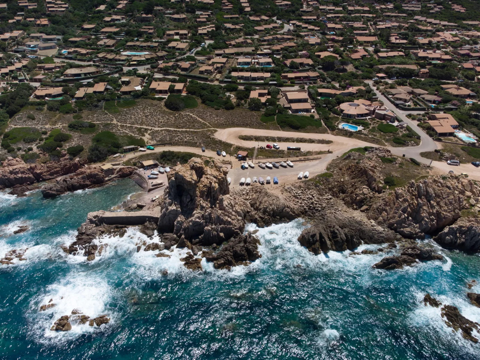 Dreizimmerwohnung mit Panoramablick in Costa Paradiso-Omgeving