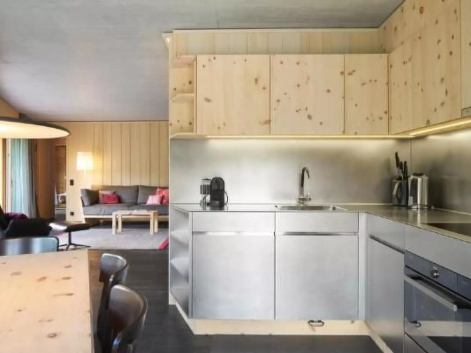 Alpine Lodge 4-Bett-Wohnung - Chesa a la Punt-Binnen