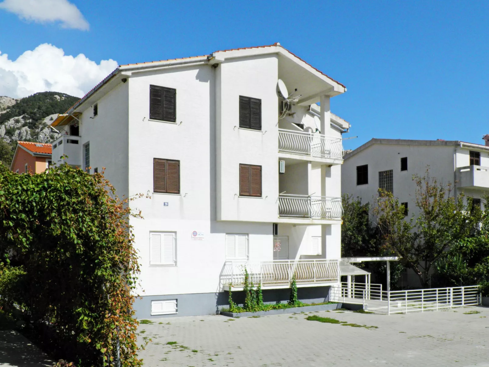 Neue Ferienwohnung in Baška mit Eigener Terrasse-Image-tags.info
