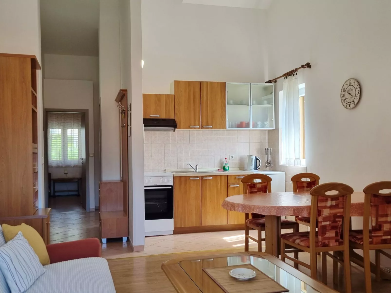 Wohnung in Baška mit Eigenem Balkon-Binnen