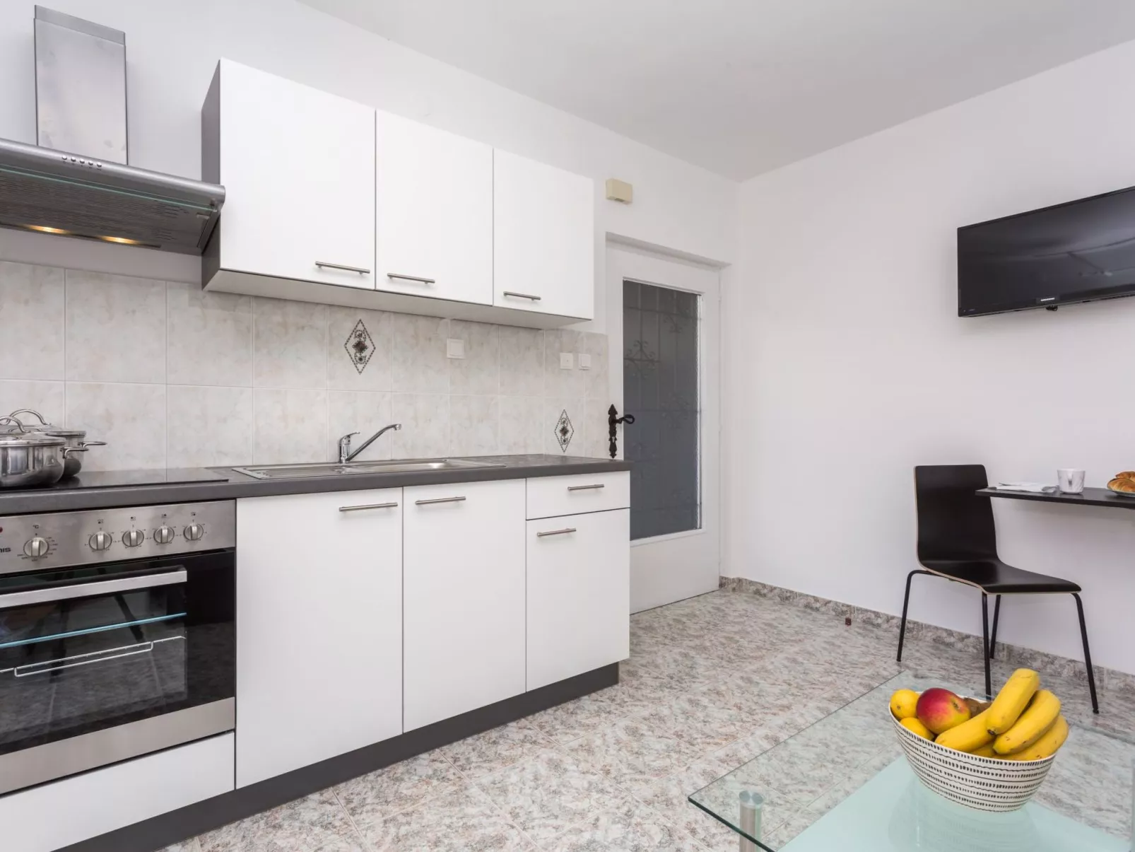 Appartement in Baška mit Eigenem Balkon-Binnen