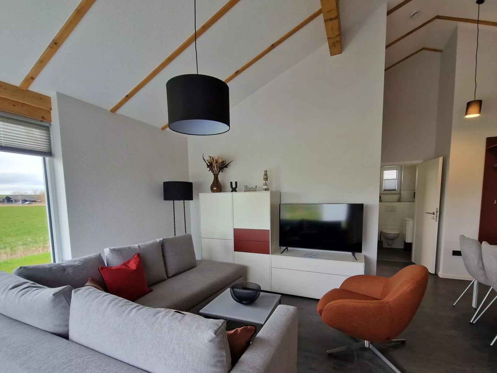 G18 Ferienhaus mit Wiesenblick in Eckwarderhörne-Binnen