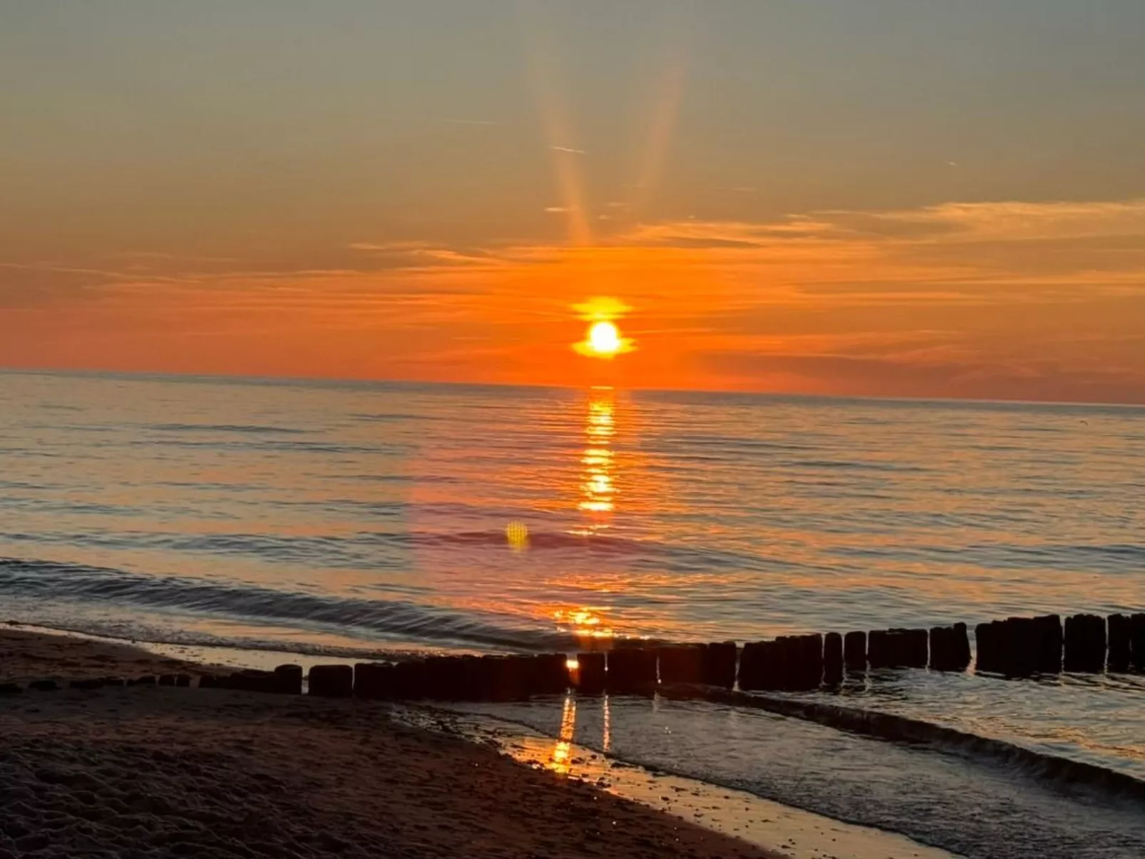 Komfortable Wohnung mit Garten, in der Nähe des Meeres-Binnen
