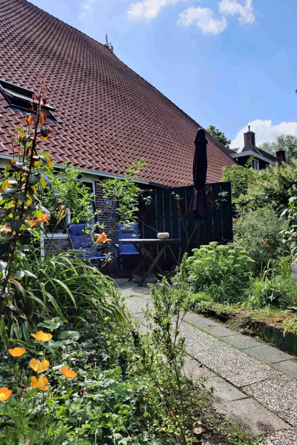 Appartement in Leeuwarden mit Privater Terrasse-Buiten