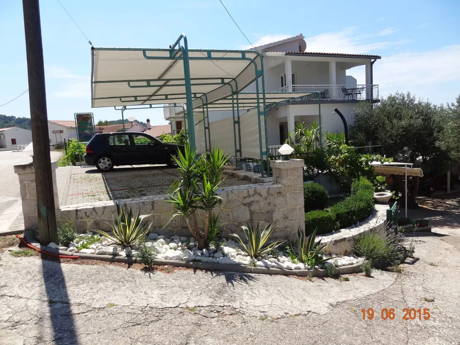 Komfortables Studio-Apartment mit Meerblick-Buiten