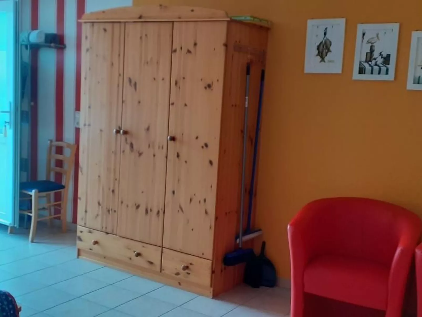 Studio-Appartement mit Terrasse-Binnen