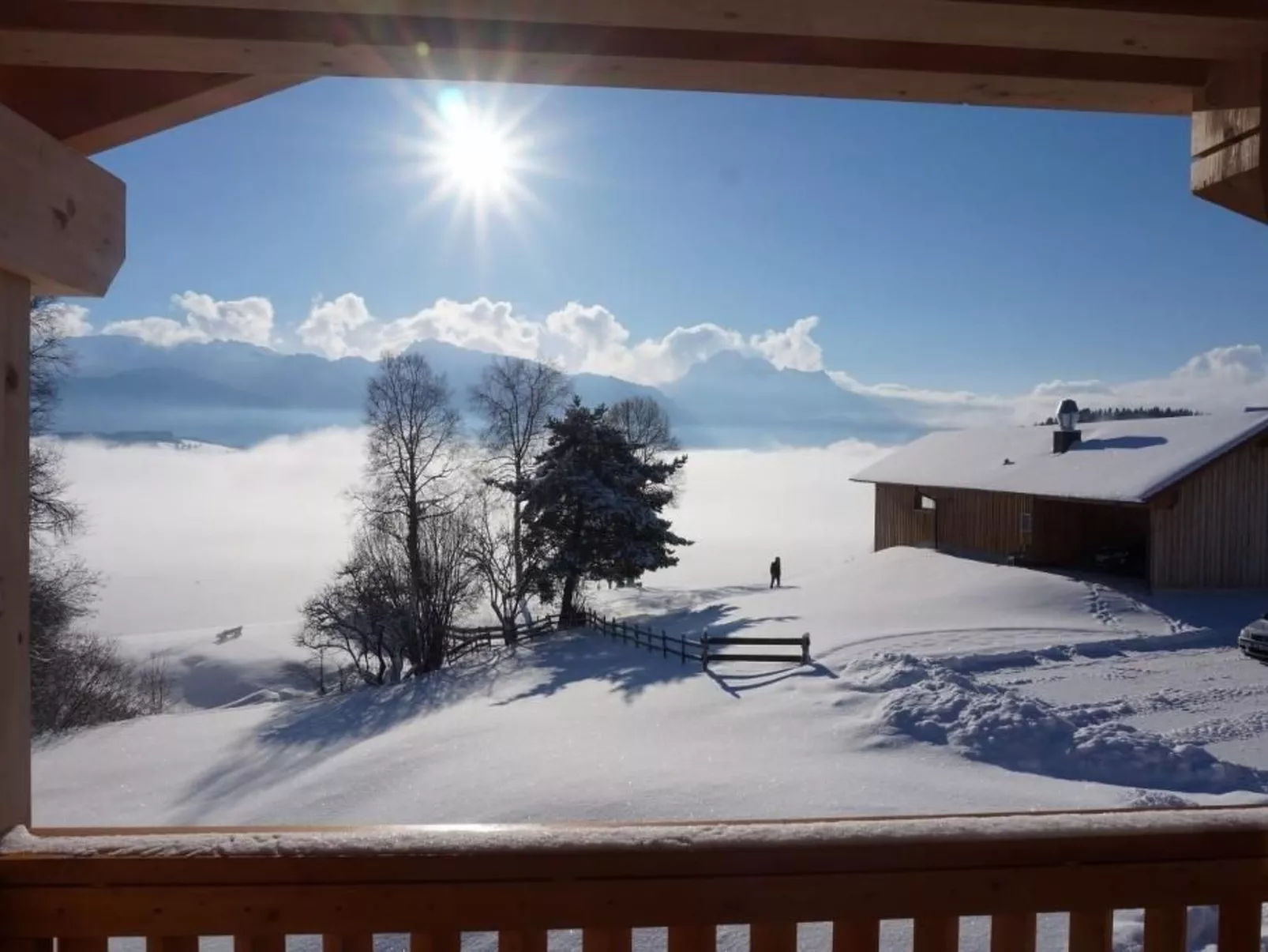Landgut mit Blick auf das Wasser-Binnen