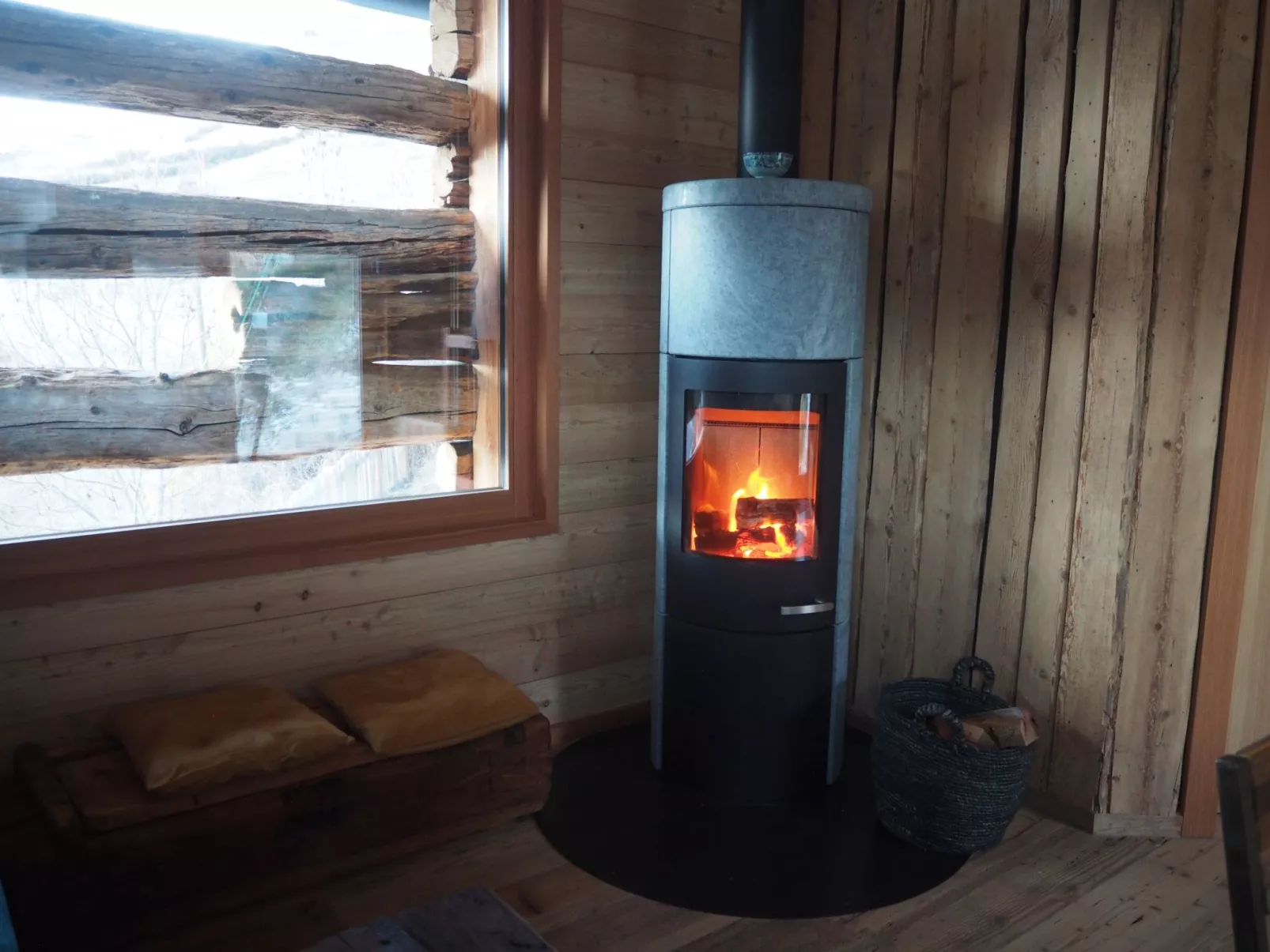 Val d'Hérens - Chalet "La grange à Marcel" (Die Scheune von Marcel)-Binnen