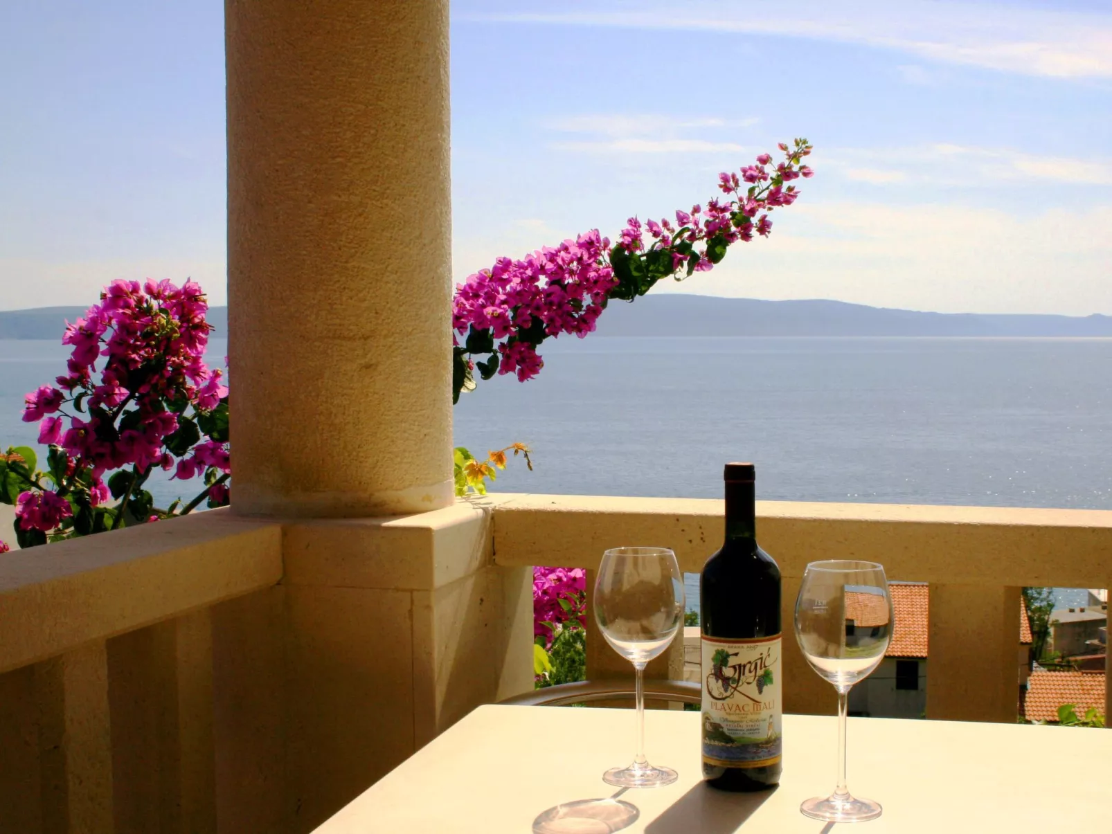 Villa Margitta mit Pool, Tennisplatz und Meerblick-Buiten