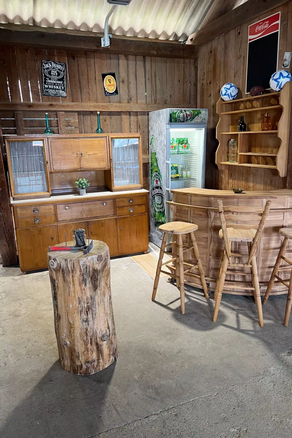 Komplett mit Freizeitstadel-Binnen