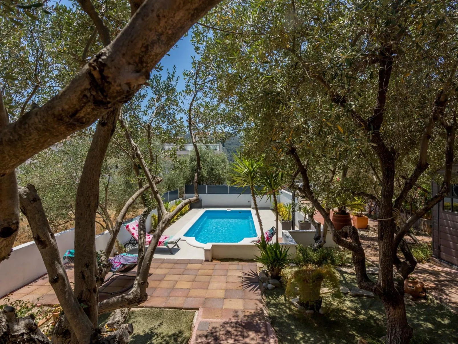 Komplex Oliva mit Pool und großem Garten-Buiten