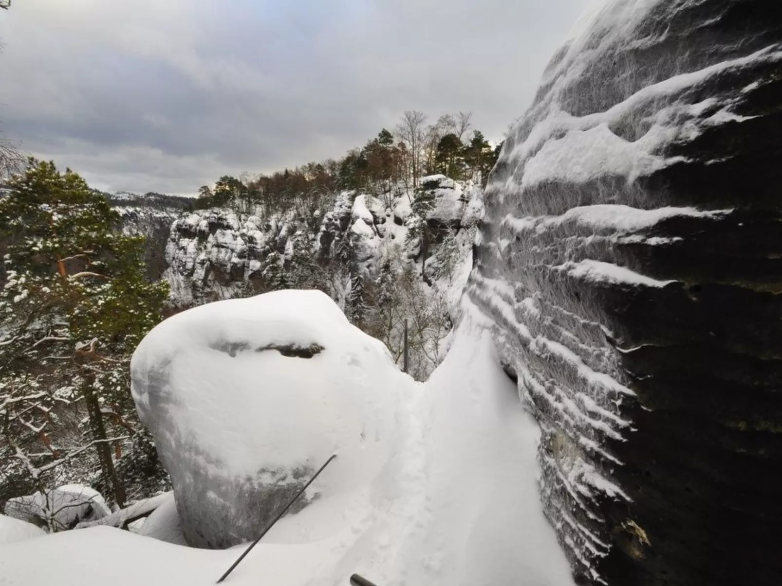 Panoramablick in Königstein-Buiten